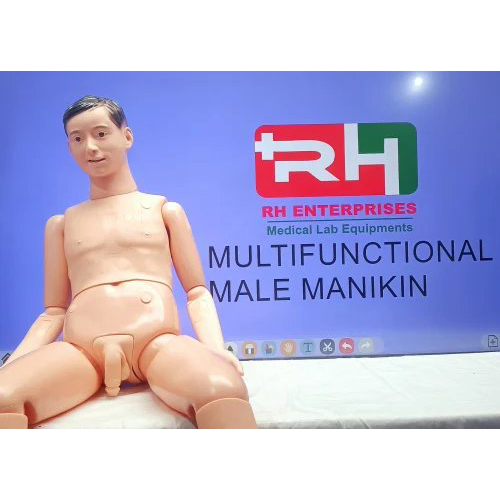 Multi Functional Nursing Manikin Male - Color: Brown