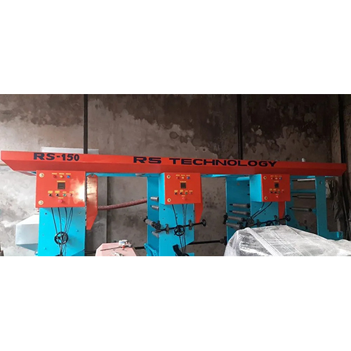 Rotogravure Printing Machine - Aluminum Foil, Max Speed 180 m/min, HMI Control | Semi-Automatic, Multi Color Printing, Electric Power Source, Adhesive Coating Machine