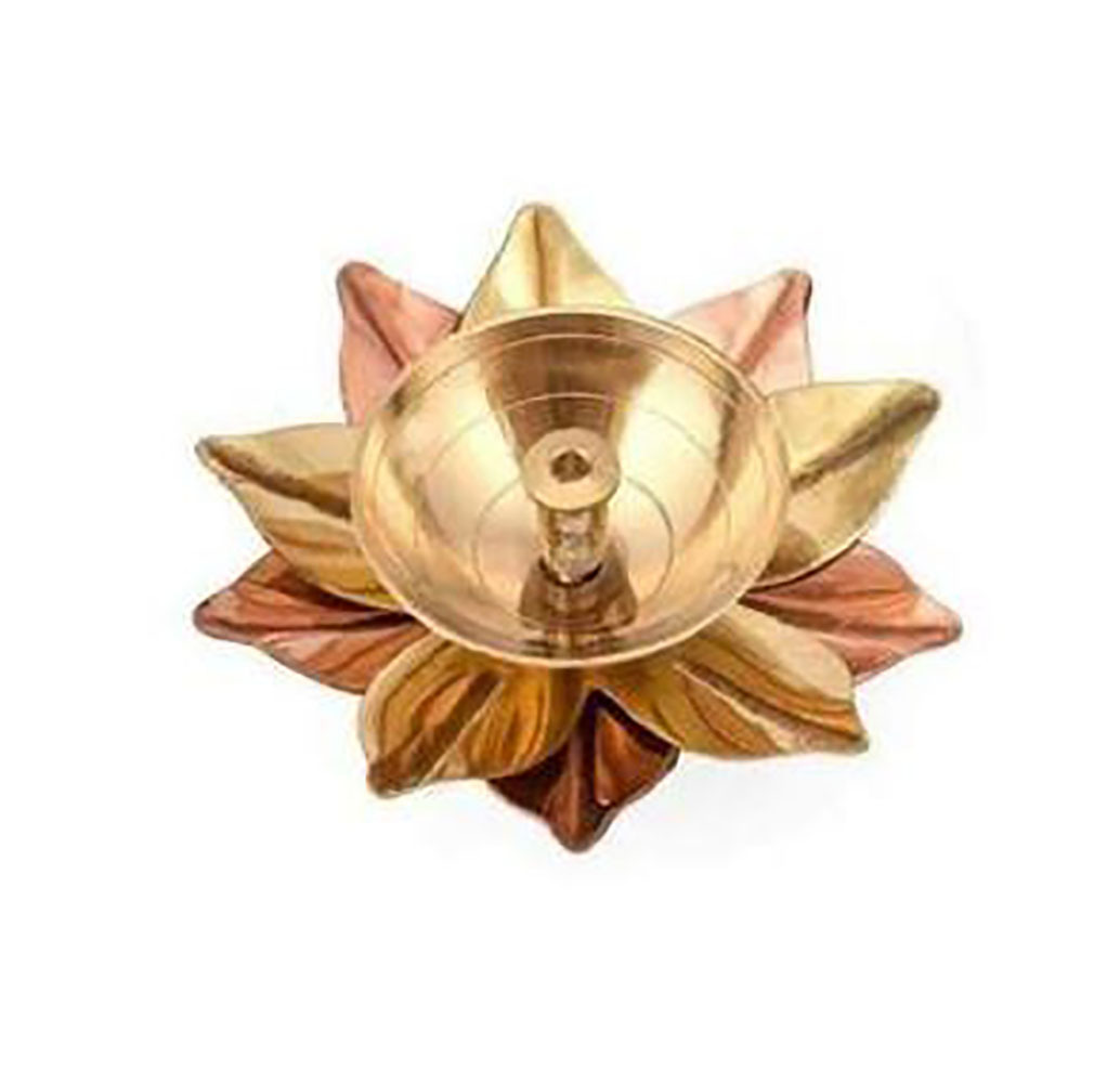 Iron Diya Tea Light - Decorative Stainless Steel Design | Elegant Hanging Holder For Tealights, Ideal For Pooja And Living Room Decor