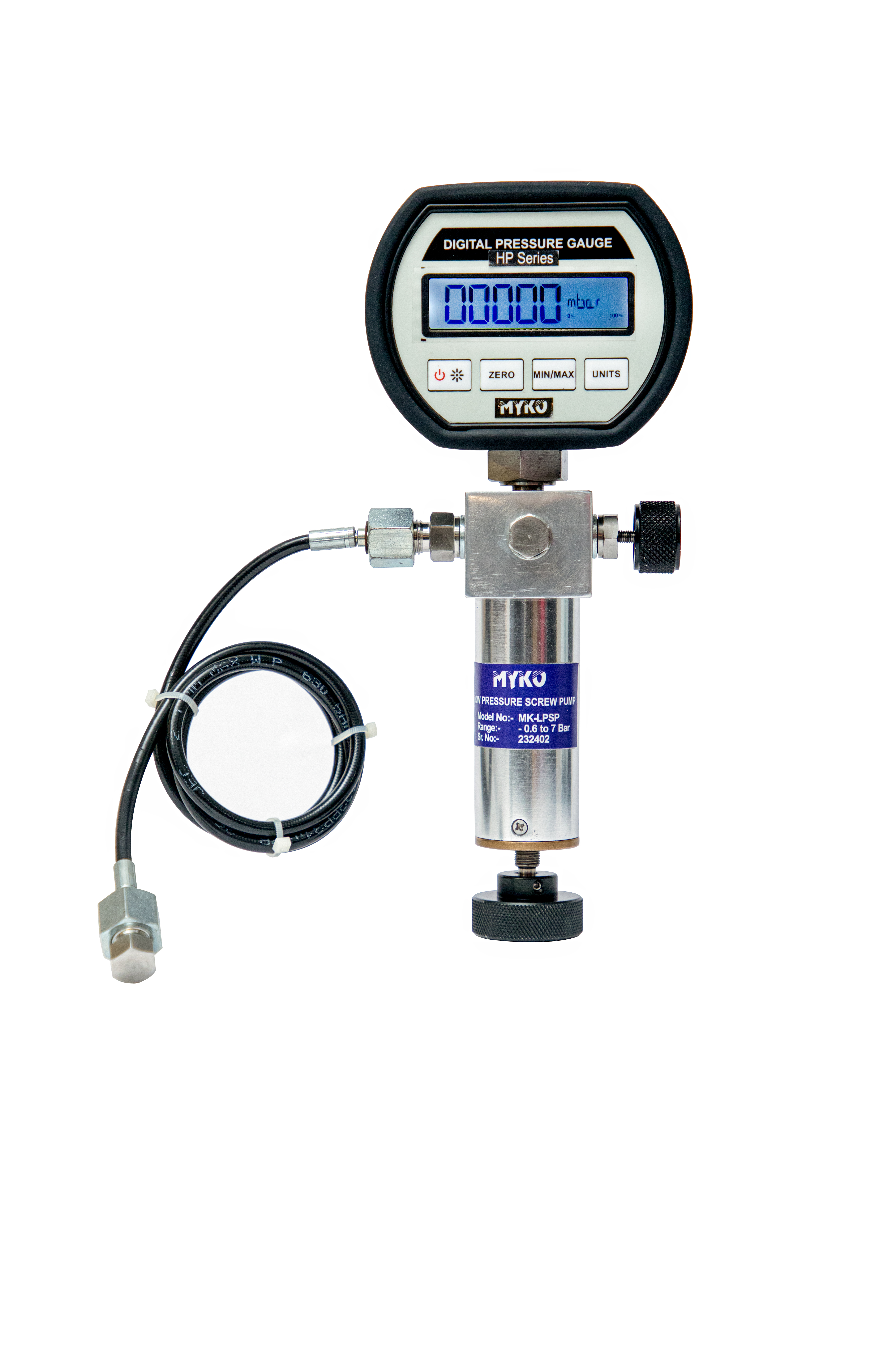 Low Pressure Screw Pump (Pressure Calibrator )