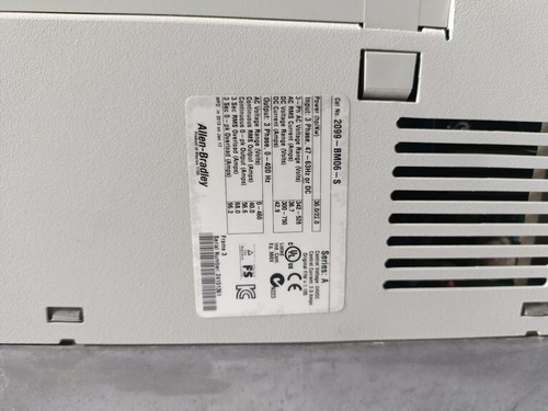 Allen-bradley 2099-bm06-s Kinetix 7000 Ser A Guard Motion Servo Drive 22kw 30hp - Color: Silver