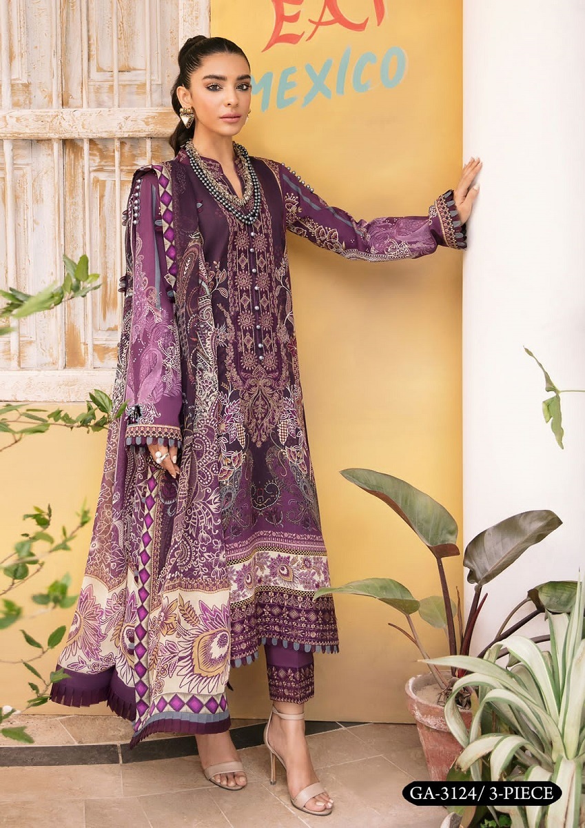 Gull Aahmed Noorain Vol-2 Dress Material