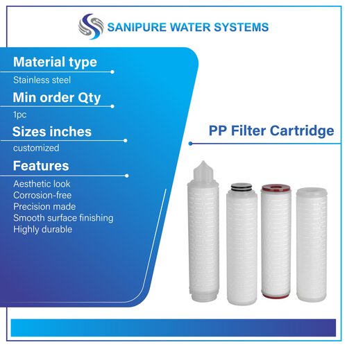 Polypropylene Filter Cartridge By Sanipure Water Systems