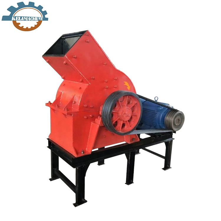 Jaw Crusher Stone Machine Capacity 1-3t/h - Color: Black