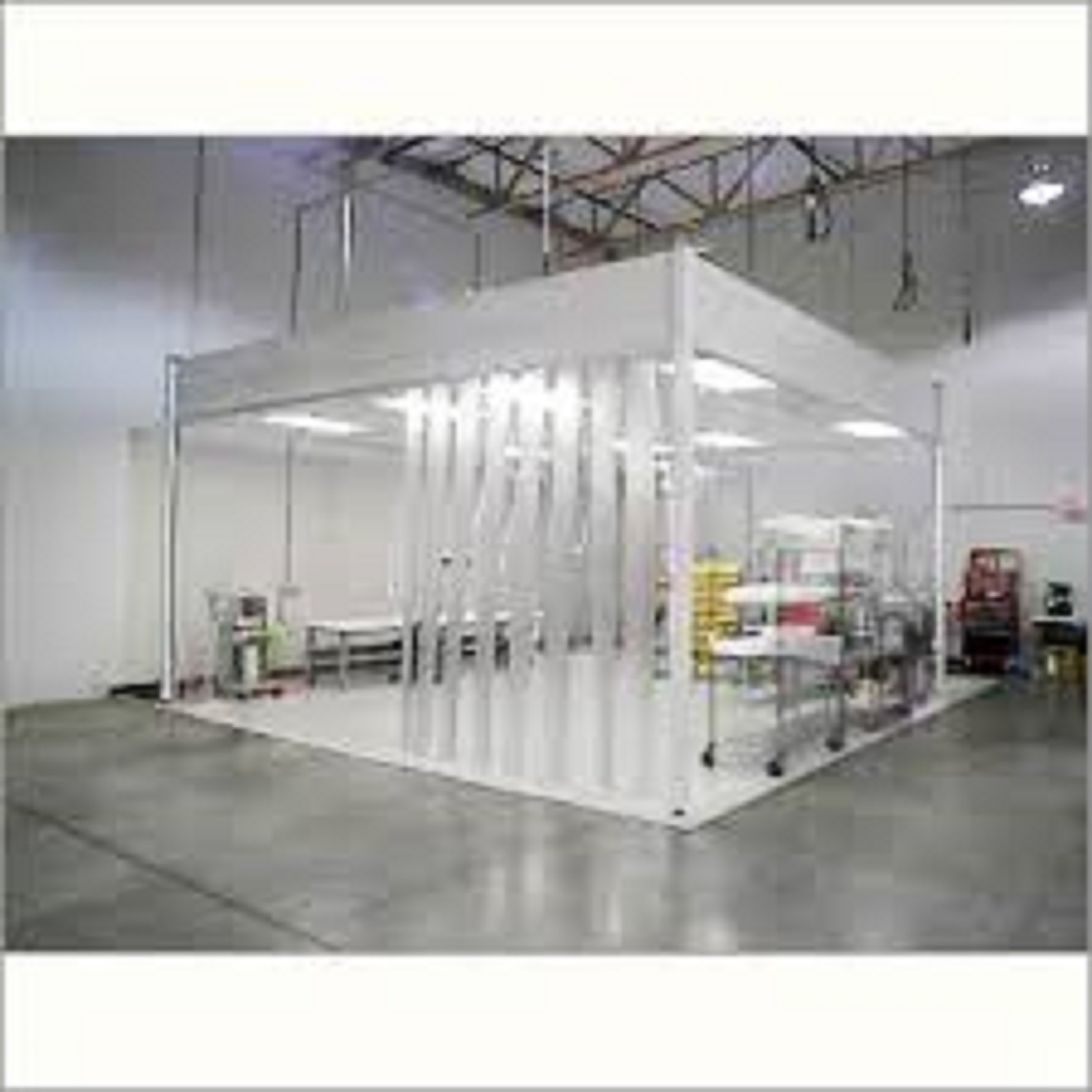 Soft Wall Clean Room - Lightweight Fabric | Optimal Air Filtration, Hygienic Environment, Easy Installation