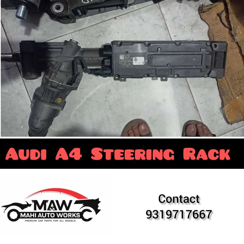 Gray Audi A4 Electrical Steering Rack