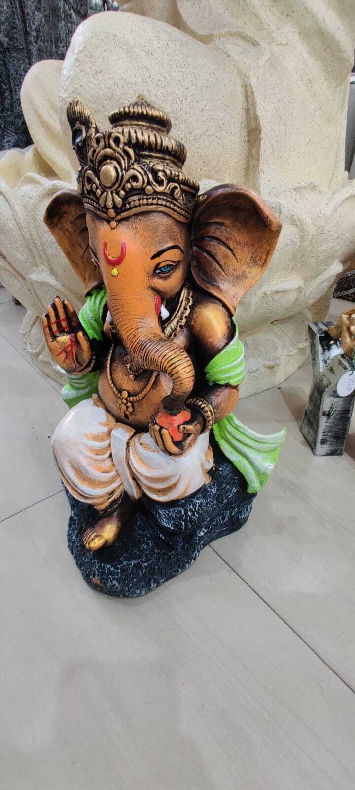 Decorative Resin Ganesh Sculpture