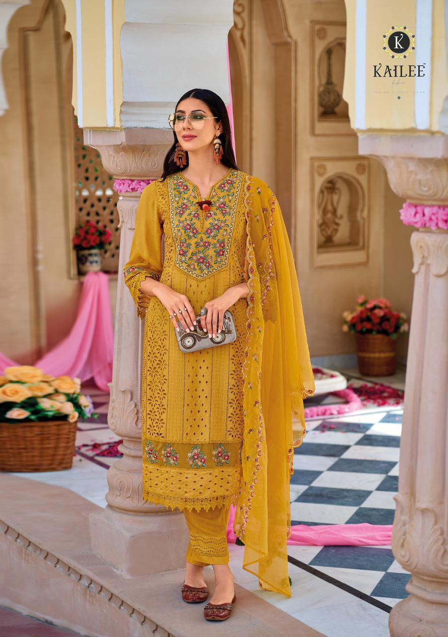 Premium Luxury Pakistani Collection - Pure Cotton & Viscose Muslin, Embroidered 3-piece Suit With Handwork & Laces, Breathable & Quick Dry, Available In Multiple Sizes And Colors