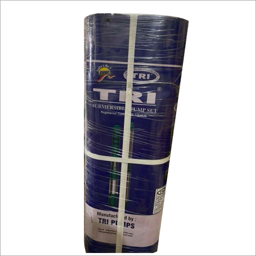 Submersible Pump - Iron Material, Blue Finish | Industrial Water Application, Durable Submersible Design