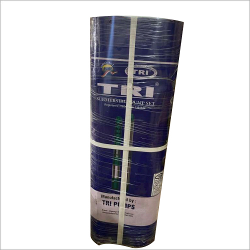 Submersible Pump - Iron Material, Blue Finish | Industrial Water Application, Durable Submersible Design