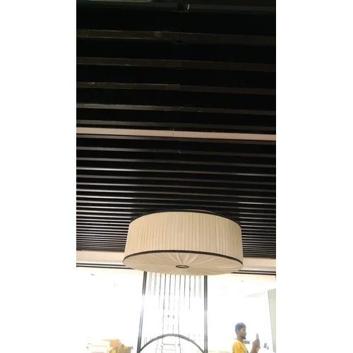 Indoor Baffle Ceiling Application: Commercial