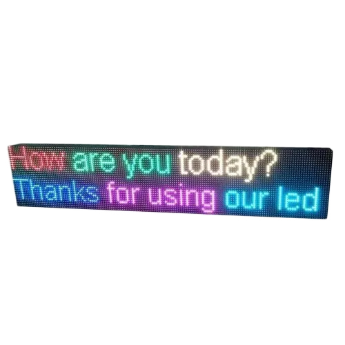 Led Scrolling Display - Application: Advertisement