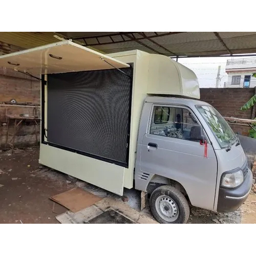 Portable Led Video Display Van Application: Outdoor