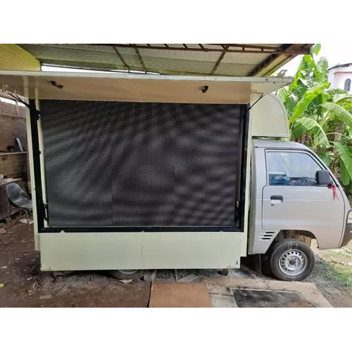 Portable Led Video Display Van Application: Outdoor