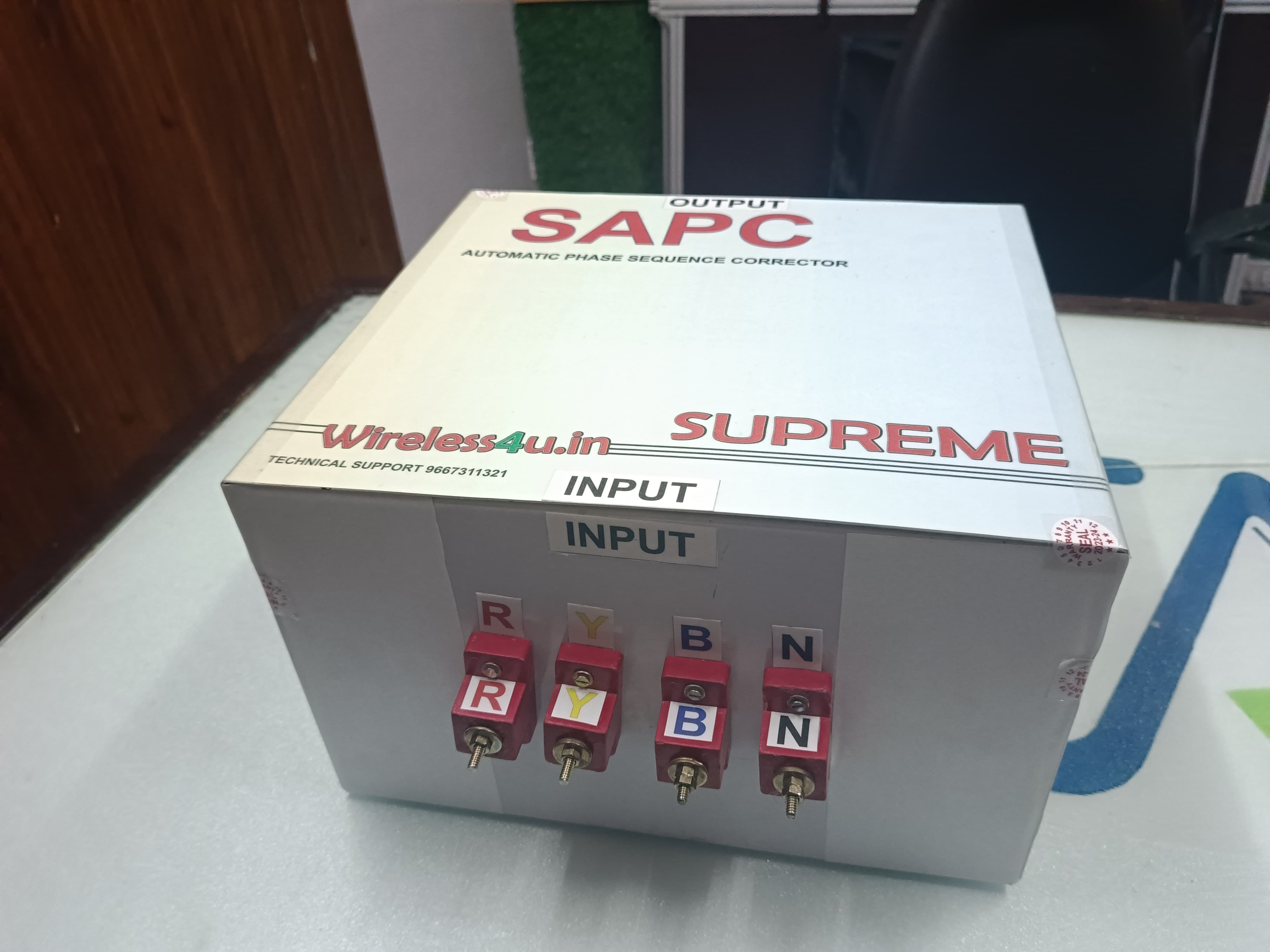 Supreme Automatic Phase Sequence Corrector Application: Industrial
