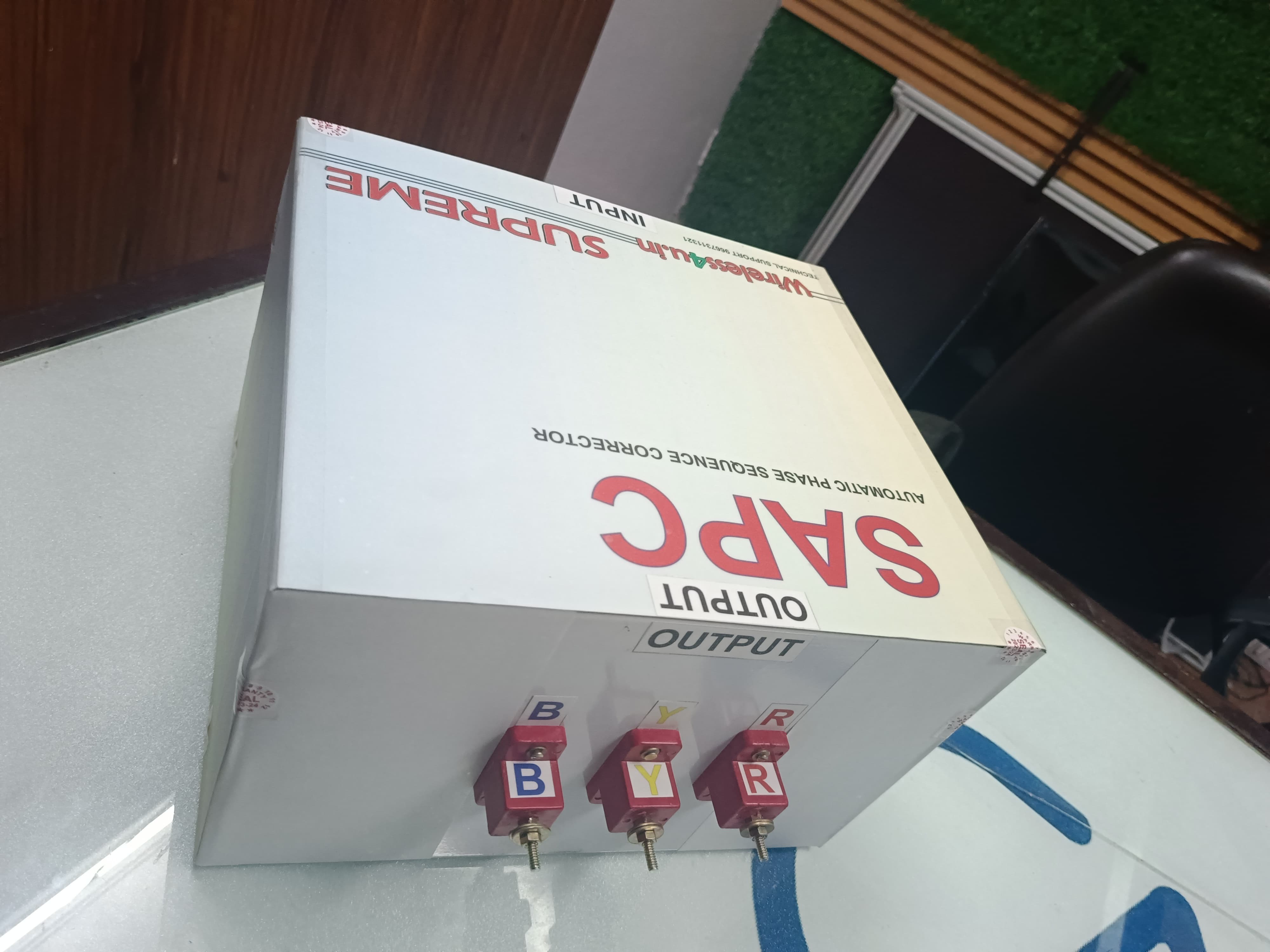 Supreme Automatic Phase Sequence Corrector Application: Industrial
