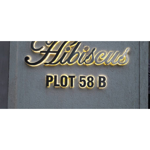 Customized Led Backlit Sign - Application: Commercial