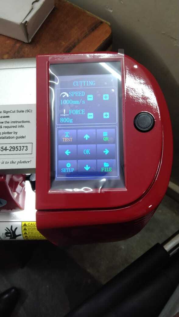 Crown Cutting Plotter - Color: Grey/red