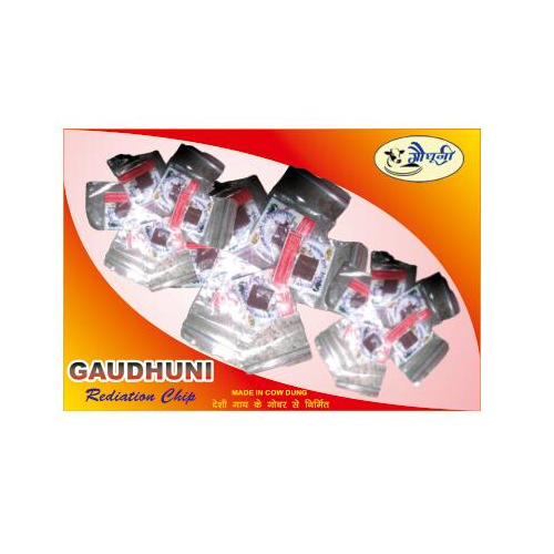 Cow Dung Anti Radiation Chip - Plastic, Bar Design, Black Color | Easy Installation, Lightweight, Durable with Warranty