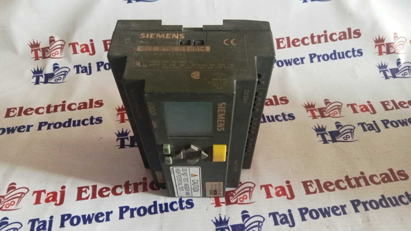 Siemens Logo 6ed1 053-1ha00-0ba0 - Logic Module, 24v Input/output, 12 Inputs/8 Outputs, Relay Output, Din Rail Mountable | No Additional Features Available