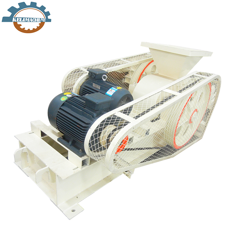 Double Roll Crushing Machine - Stainless Steel, 2110*870*810 Mm | 2-10 T/hr Capacity, Automatic, Ivory White, 1 Year Warranty