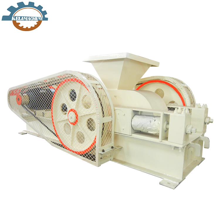 Double Roll Crushing Machine - Stainless Steel, 2110*870*810 Mm | 2-10 T/hr Capacity, Automatic, Ivory White, 1 Year Warranty