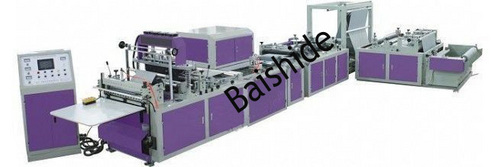 Automatic tridimensional  bag making machine
