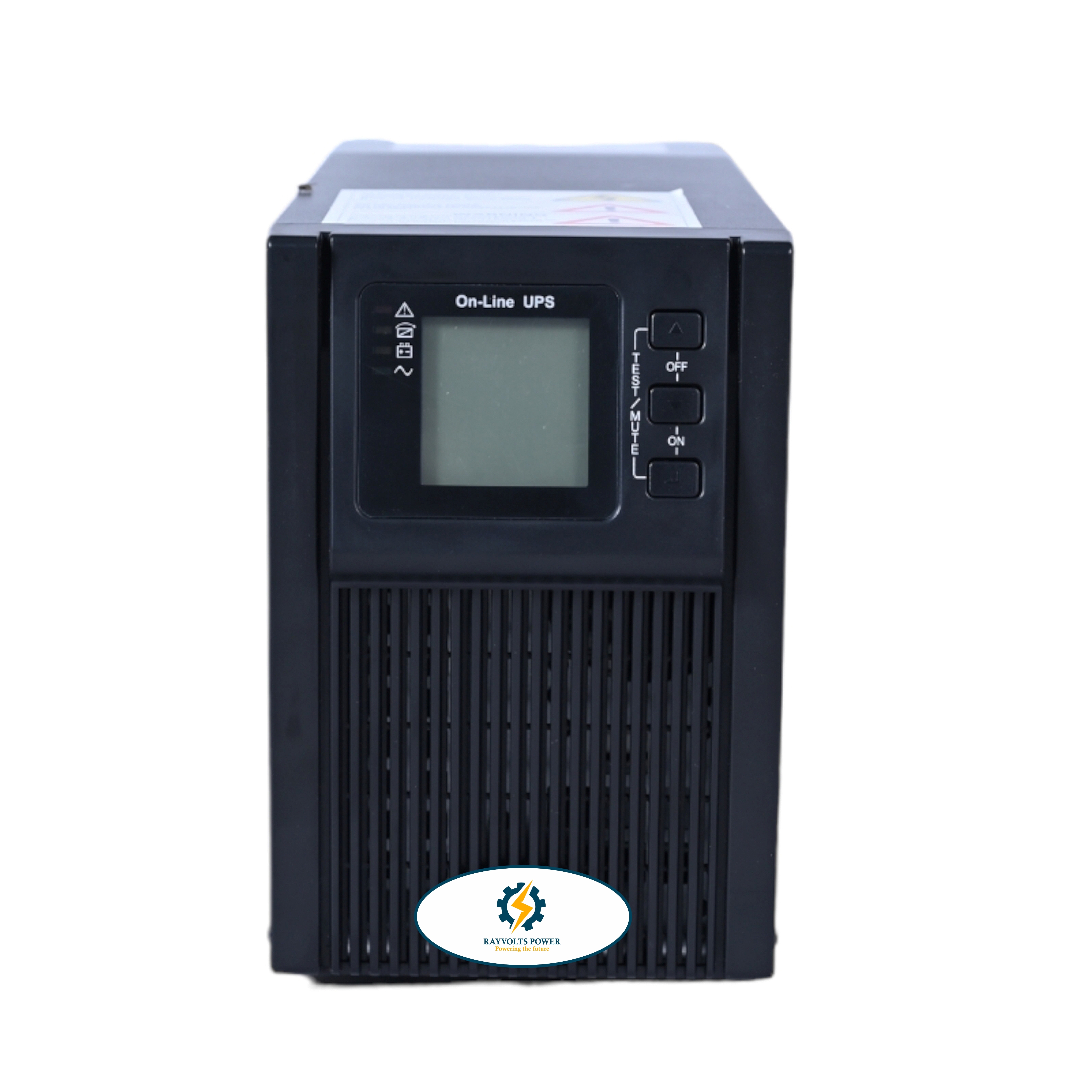 Rayvolts Power 1 Kva Online Ups 230v With Backup Of 30 Minutes External Batteries (12v-26ahx3) (36 Vdc)