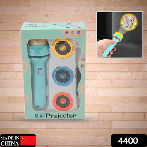 Mini Slide Projector For Kids With 3 Slide And 24 Animated Pattern (4400)