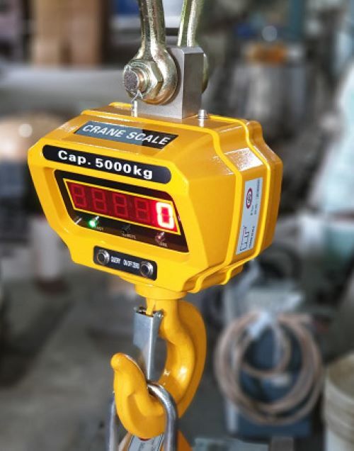 Crane Weight Scale - Color: Yellow