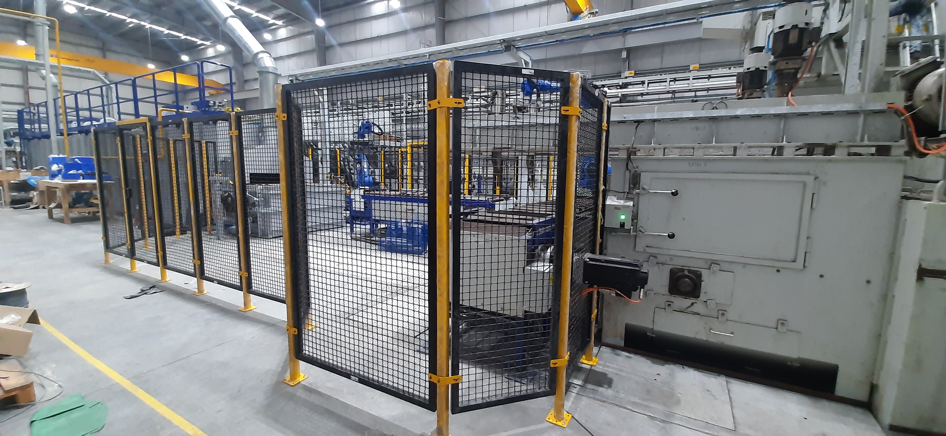 Machine Safety Fence - Application: Industrial Sites