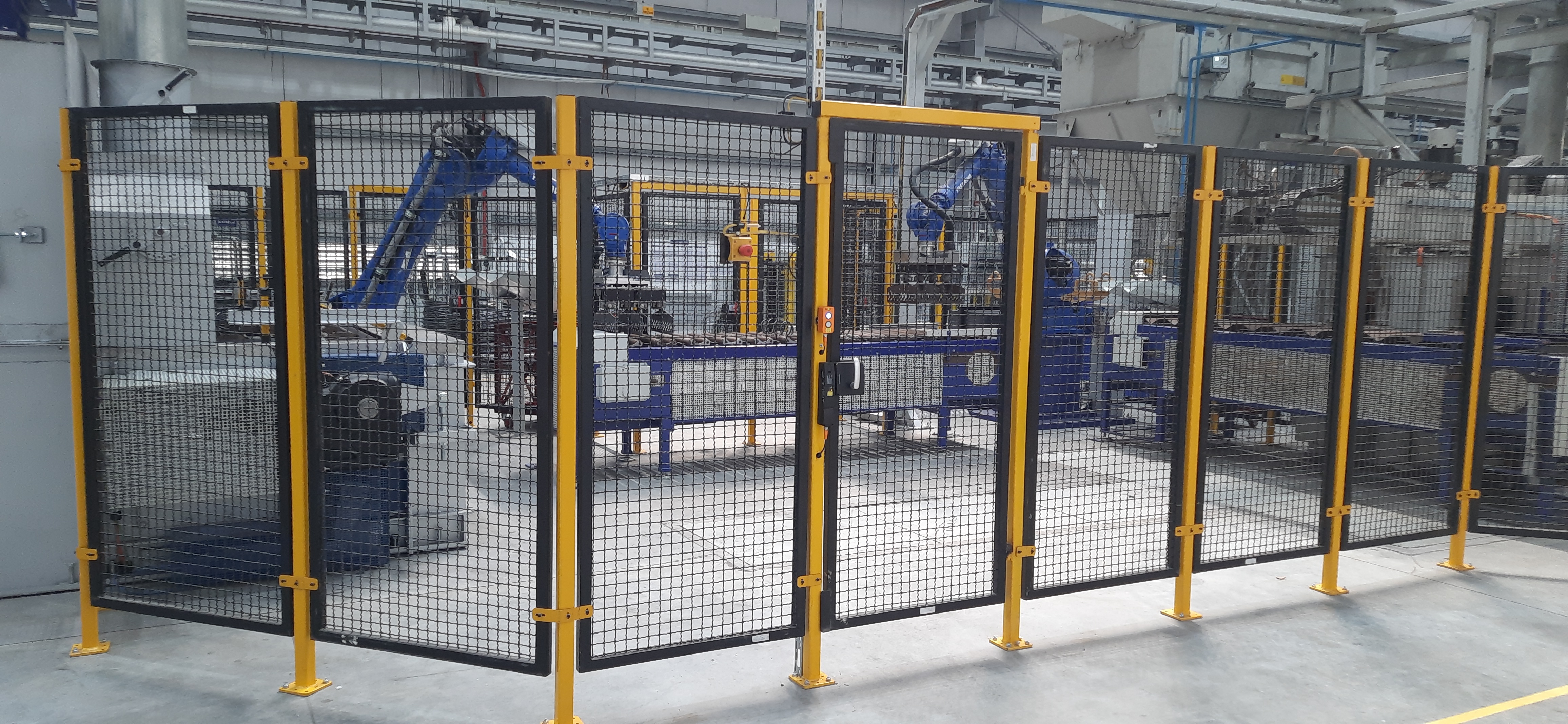 Machine Safety Fence - Application: Industrial Sites