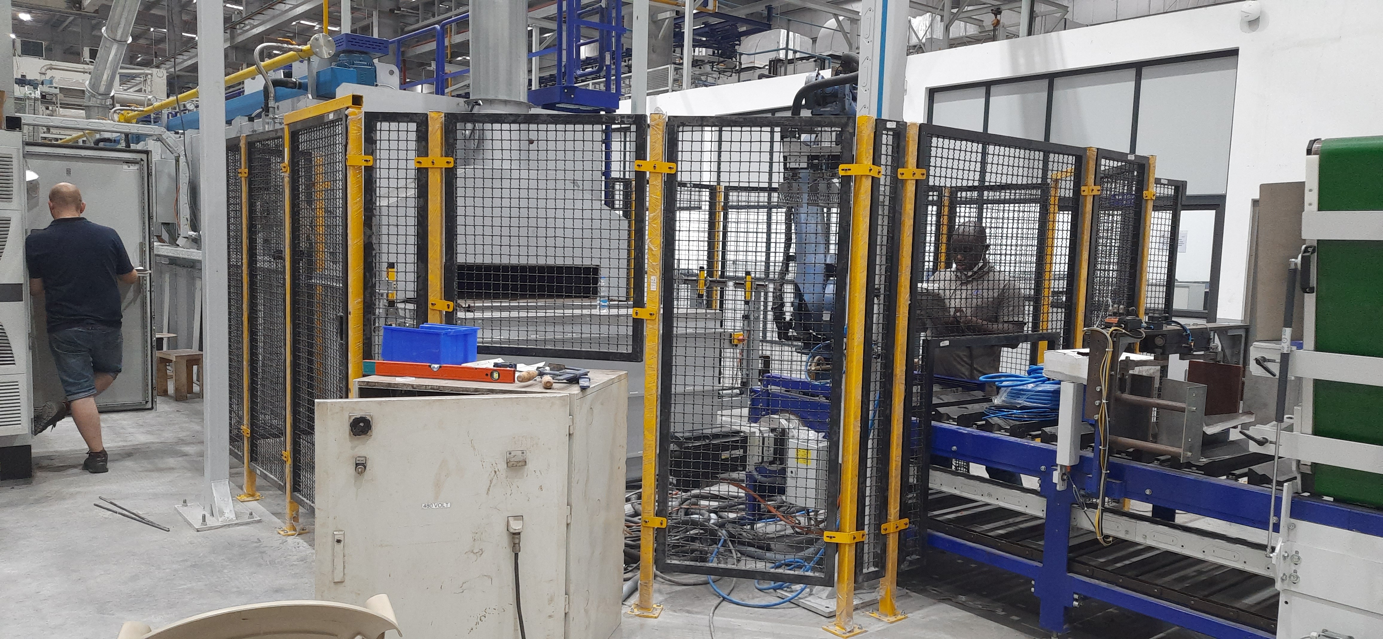 Standard Series Safety Fence Application: Industrial Sites