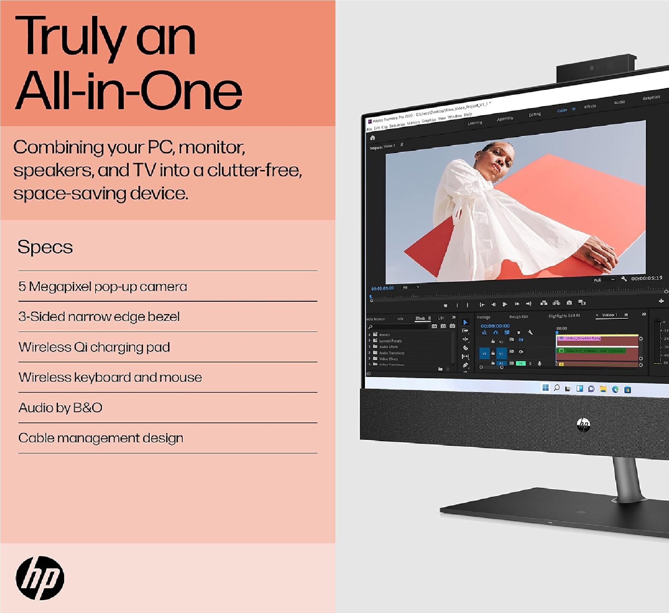 Hp Pavilion All-in-one 12th Gen Intel Core I5-12400t 31.5 Inches(80.01cm)