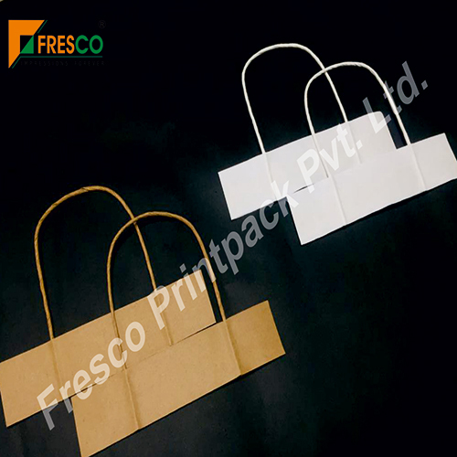 मल्टीकलर एक्सपोर्ट क्वालिटी ट्विस्टेड पेपर हैंडल