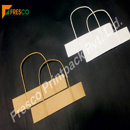 पेपर बैग के लिए मल्टीकलर ट्विस्टेड पेपर हैंडल