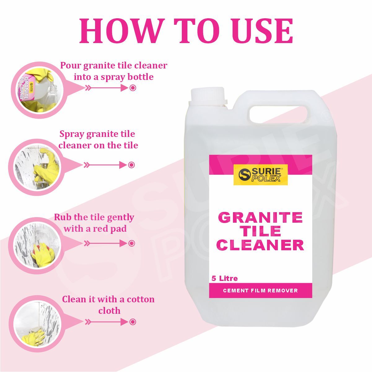 Granite Tile Cleaner 5ltr Grade: Industrial Grade