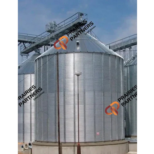 सिल्वर हॉपर बॉटम स्टोरेज साइलो