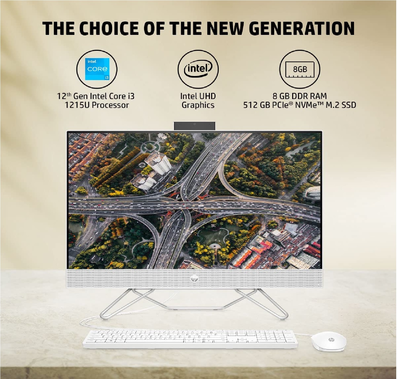 Hp All-in-one 12th Gen Intel Core I3