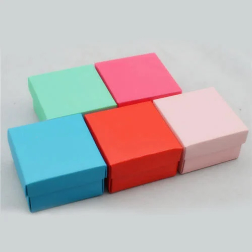 Matte Lamination Color Plain Paper Box