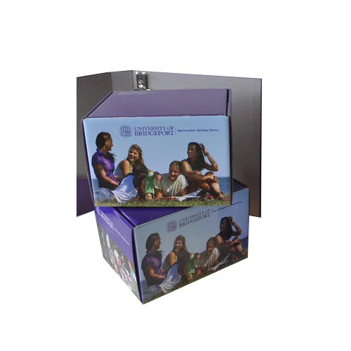 Glossy Lamination Promotional Corrugated Box