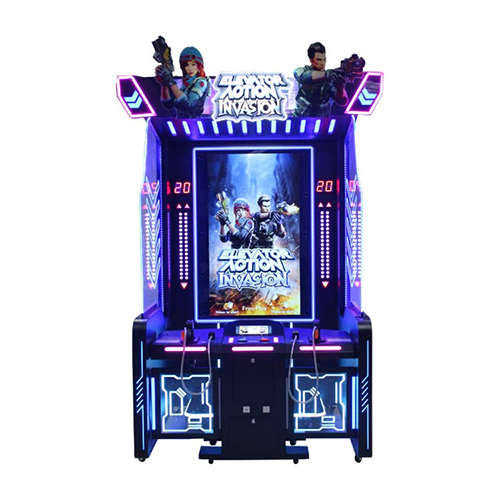 Metal Elevator Action 1-2 Player Interactive Video Game