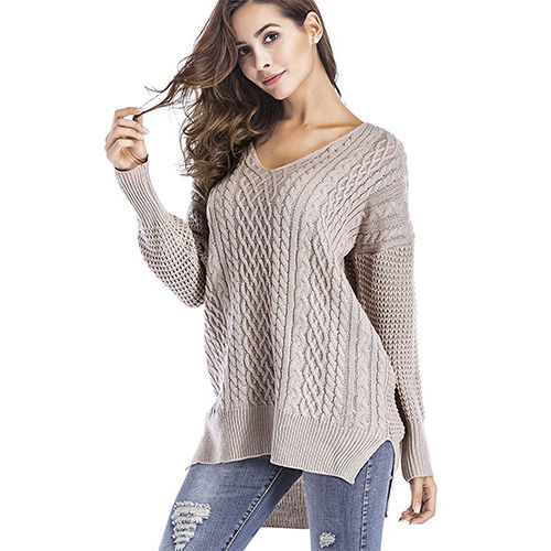 Wool Oversized Sweater Women