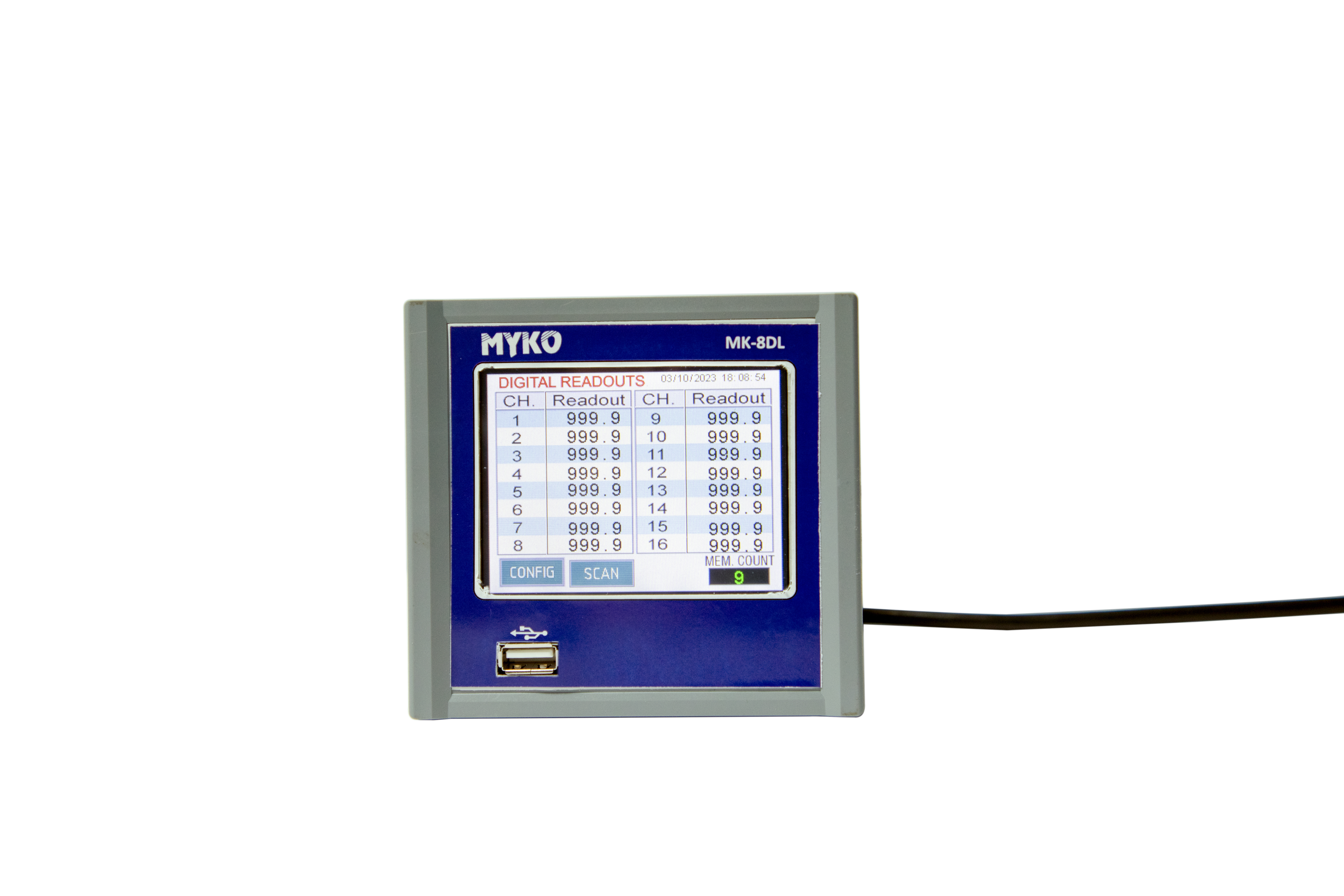 8 Channel Universal Data Logger