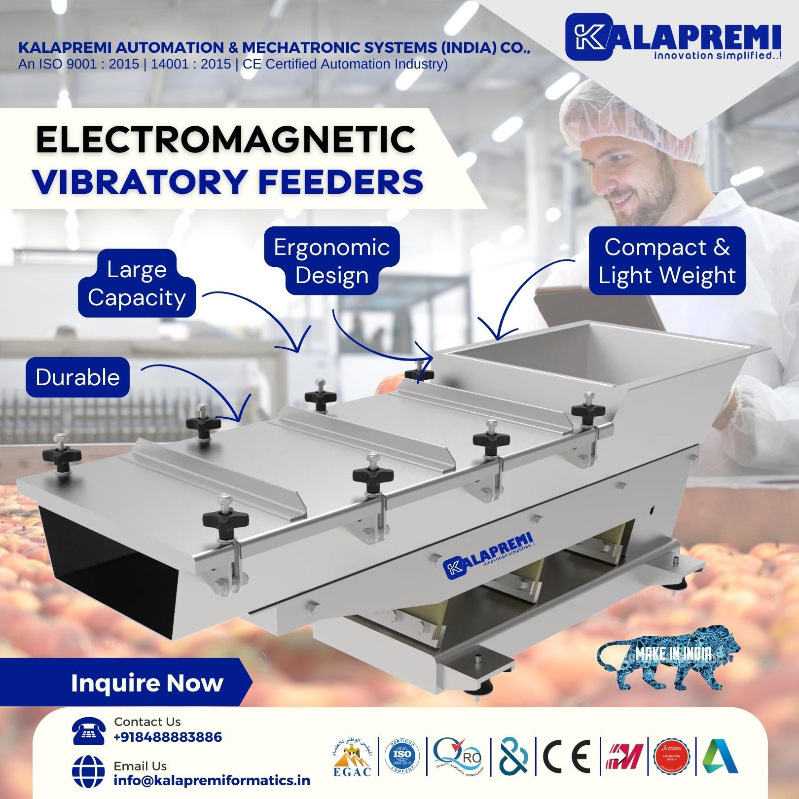 Linear Vibratory Feeder - Customized Design For Your Requirements | High Precision Material Handling, Reliable Performance, Operator-friendly