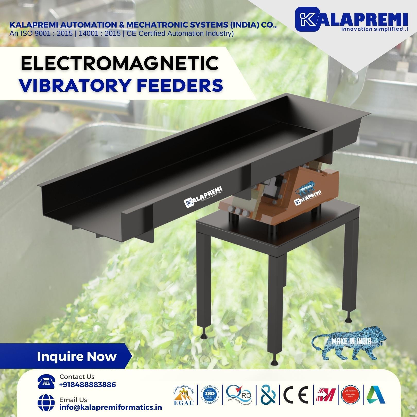 Linear Vibratory Feeder - Customized Design For Your Requirements | High Precision Material Handling, Reliable Performance, Operator-friendly