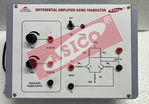 ट्रांजिस्टर का उपयोग करके विभेदन ब Amplifier