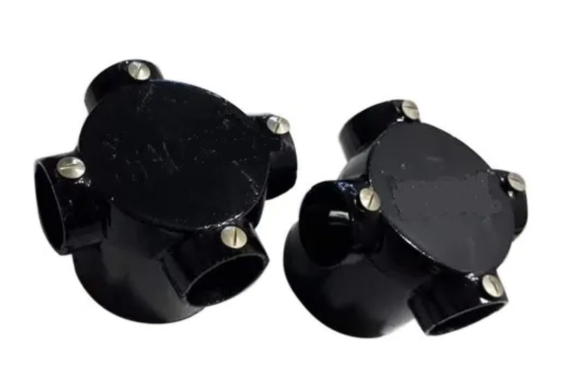 Ms Deep Round Junction Box (Pg) - Ms Material, Dimensions As Per Requirement, Color: Black | Protects Wiring Connections From Environmental Damage
