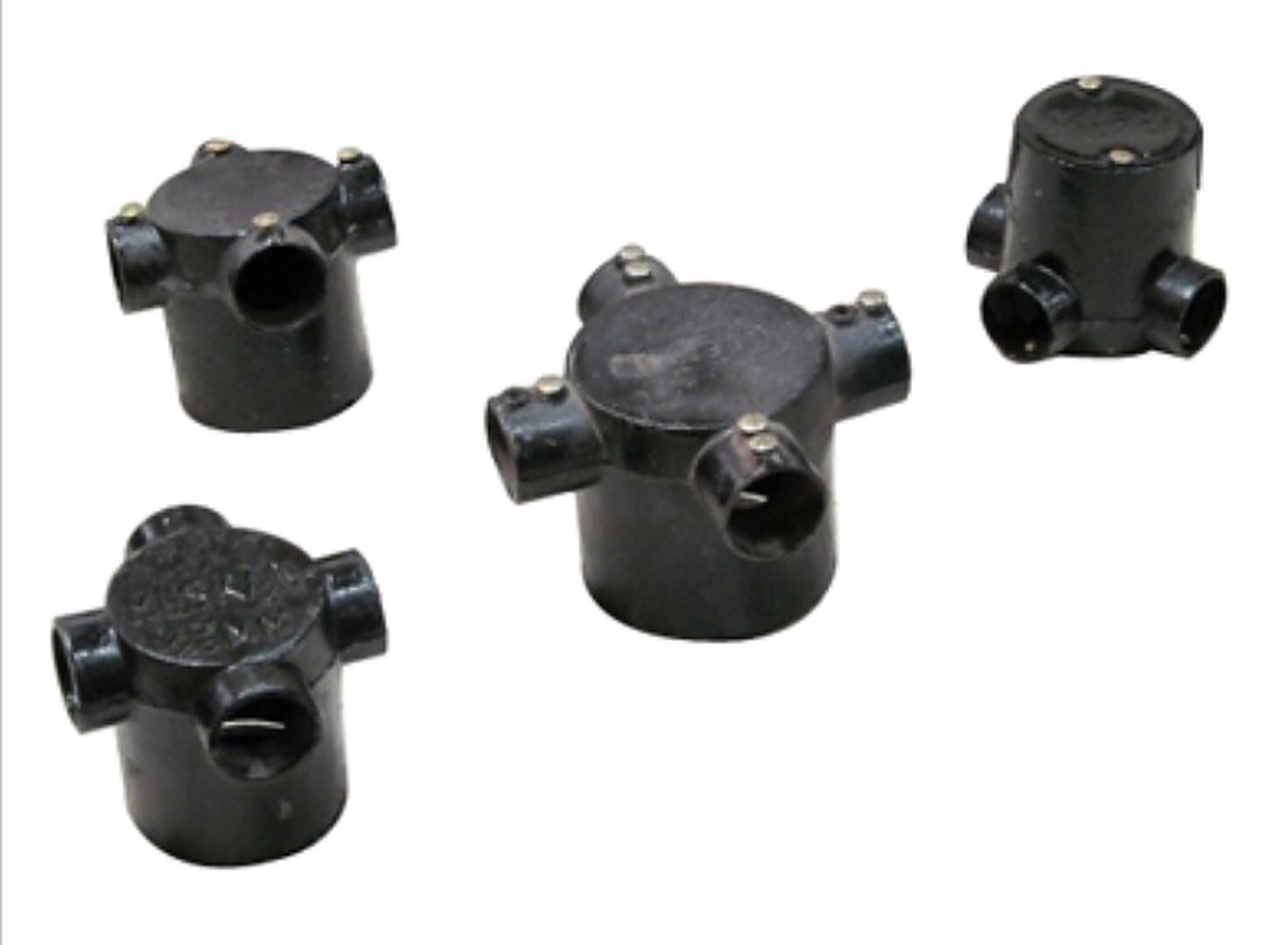 Ms Deep Round Junction Box (Pg) - Ms Material, Dimensions As Per Requirement, Color: Black | Protects Wiring Connections From Environmental Damage