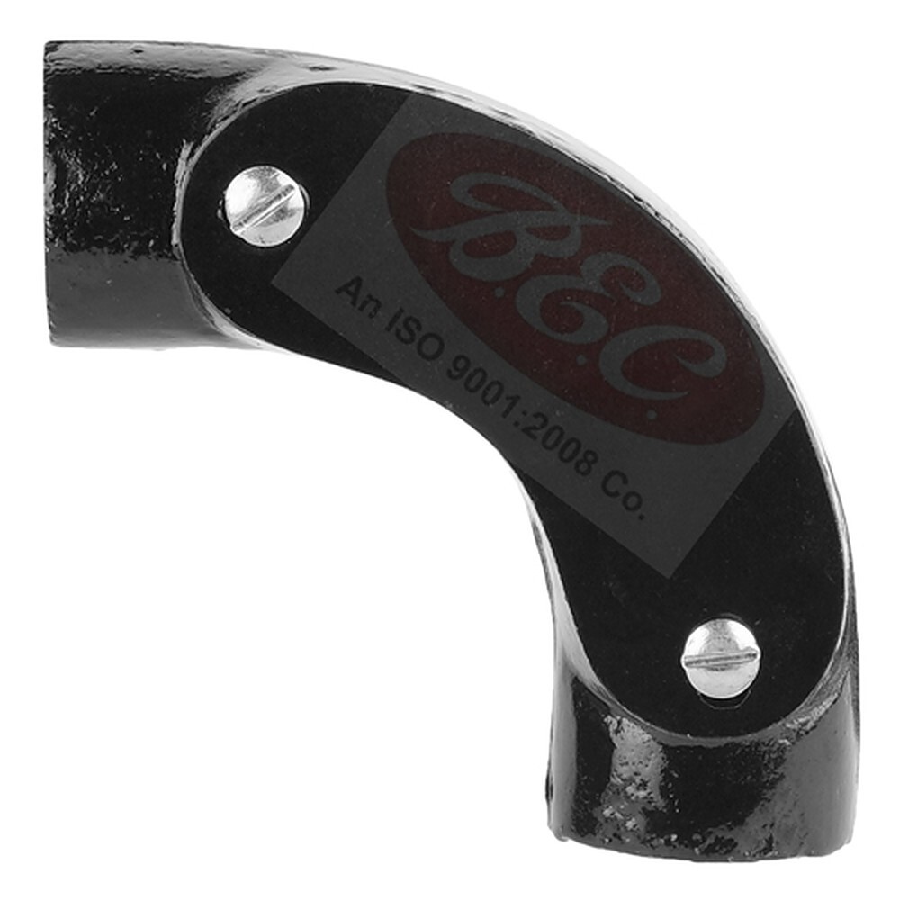 Ms Inspection Elbow - Metal, 90 Degree Bend, Compatible With Rusted Threaded Conduit, Removable Cover For Easy Cable Access